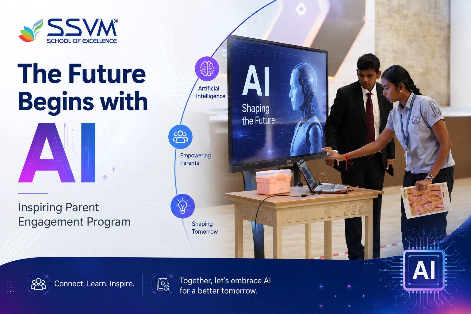 The Future Begins with AI:  Inspiring Parent Engagement Program