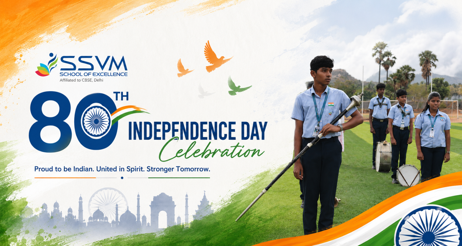 The Spirit of Freedom | 80th Independence Day Celebration