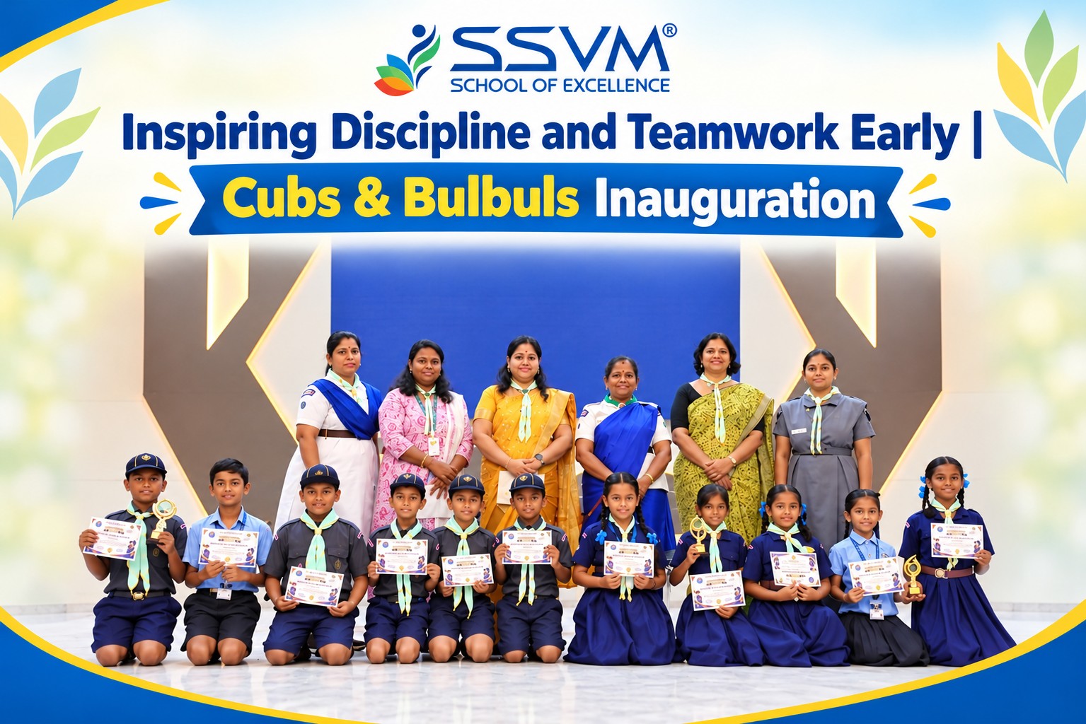Inspiring Discipline and Teamwork Early | Cubs & Bulbuls Inauguration